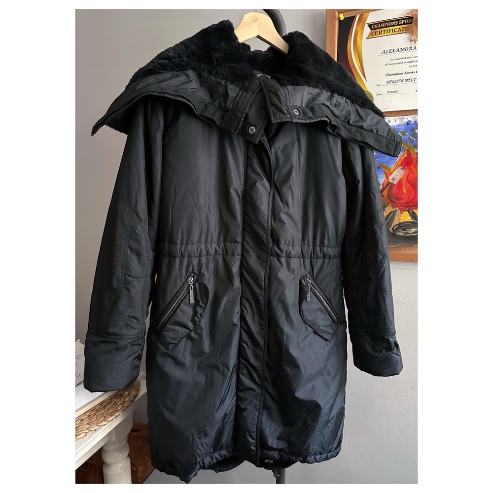 Warm Hooded Fishtail Parka